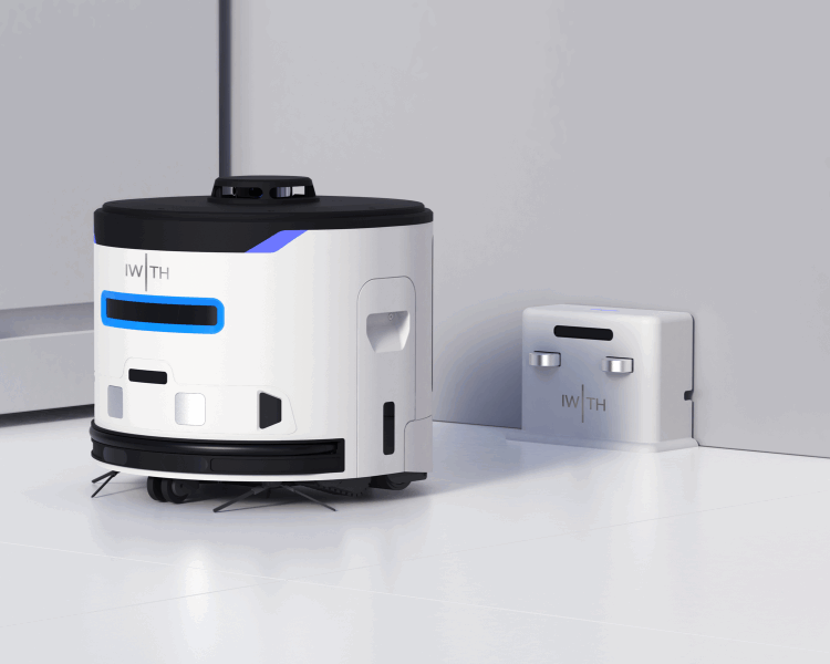 J30｜水拭きと吸引を同時に行う業務用小型ロボットで清掃時間を短縮